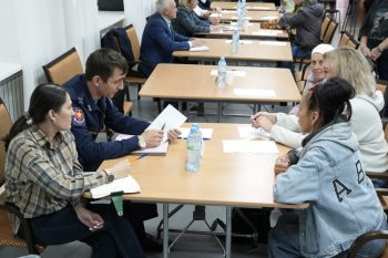 В театре «Вариант» состоялась шестая встреча с участниками специальной военной операции и их близкими