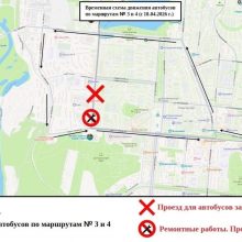 Внимание! Перекрытие дороги!