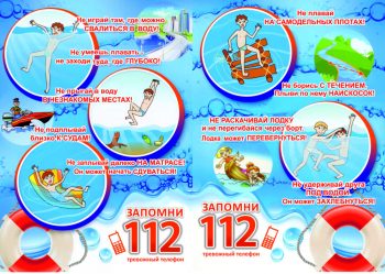 Безопасность на воде в летний период
