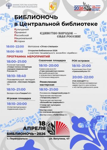 Библионочь-2026: ночь открытий в библиотеке!