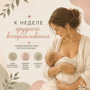 Неделя популяризации грудного вскармливания
