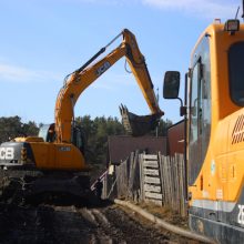 В Старых Решетах началось строительство газопровода