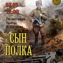 Военно-патриотический спектакль “Сын полка”, 12+