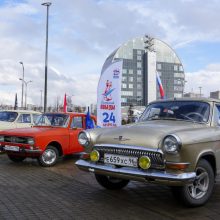 «Автопробег Победы» с участием легендарных ретроавтомобилей прошёл в Первоуральске