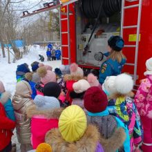 Показ пожарной техники