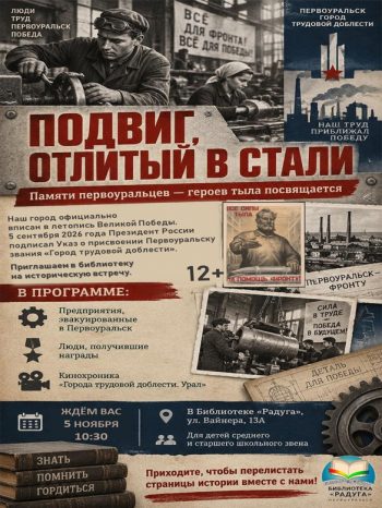 ПОДВИГ, ОТЛИТЫЙ В СТАЛИ